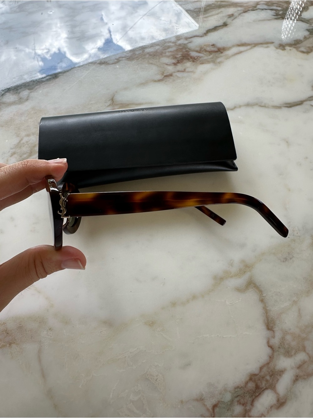Saint Laurent 52mm oval sunglasses - Picture 6 of 15